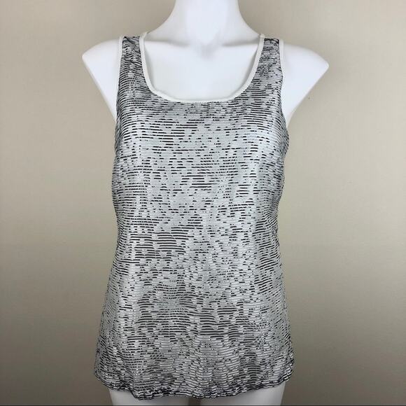 The Limited white black tank top size medium - Picture 1 of 5